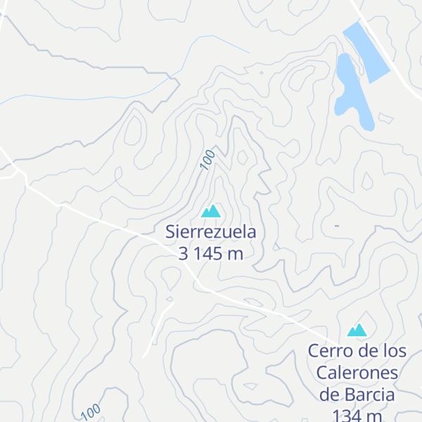 Map of Sierrezuela 3