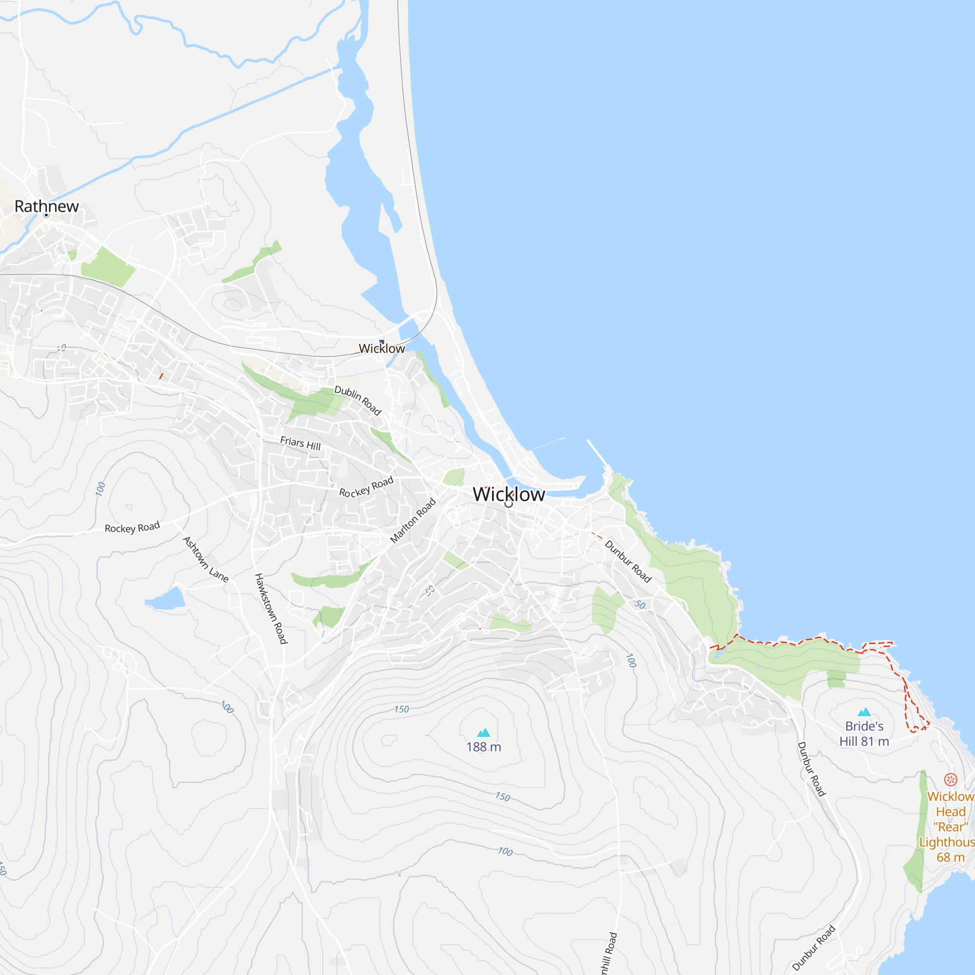Tourist Information map