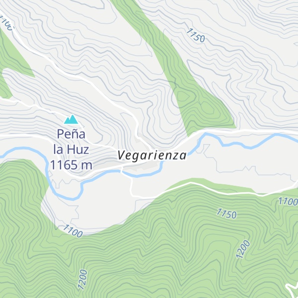 Map of Refugio del Peregrino Vegarienza