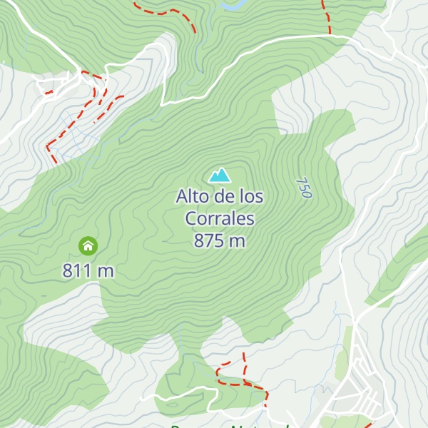 Map of Pico de la Sierra