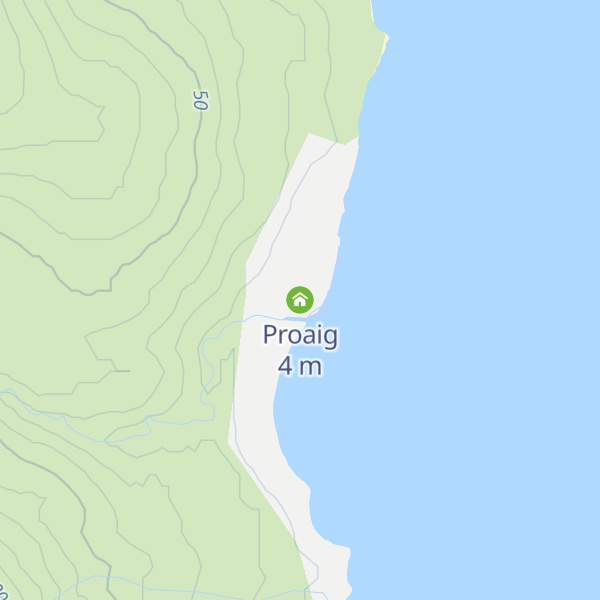 Map of Proaig