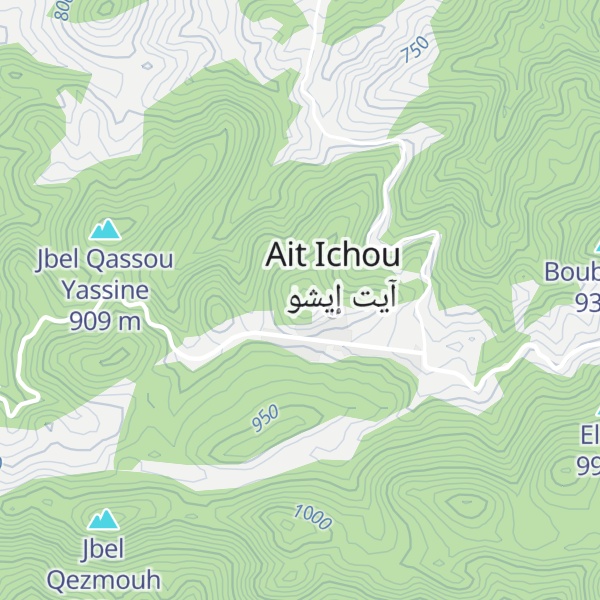 Map of Aguerd n-Moussa