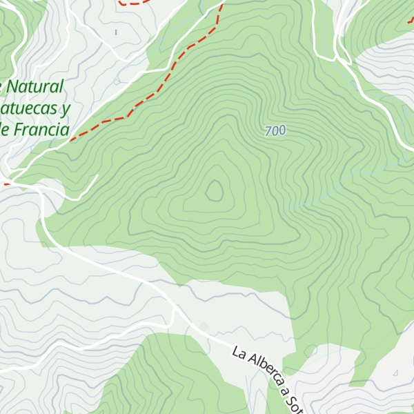 Map of Peña del Fraile