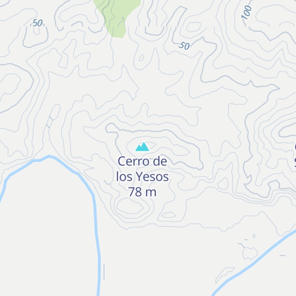 Map of Cerro de la Greduela