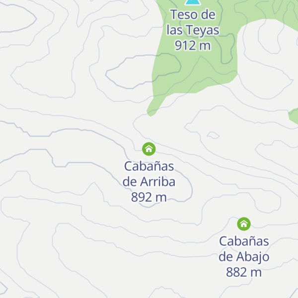 Map of Cabañas de Arriba