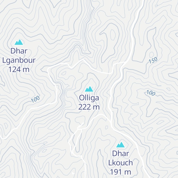 Map of Olliga