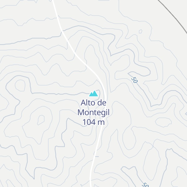 Map of Alto de Montegil