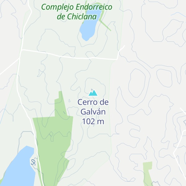 Map of Cerro de Galván