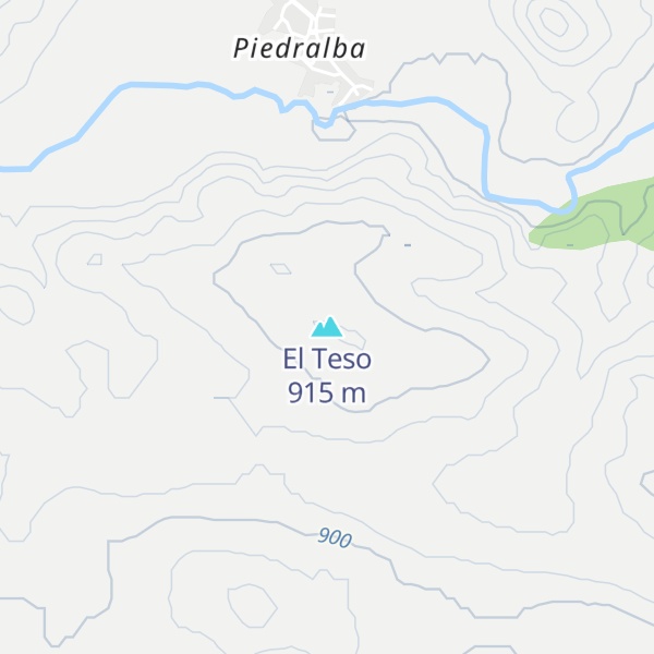 Map of El Teso