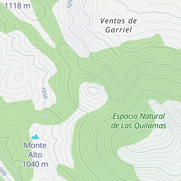 Map of Peña Cerezo