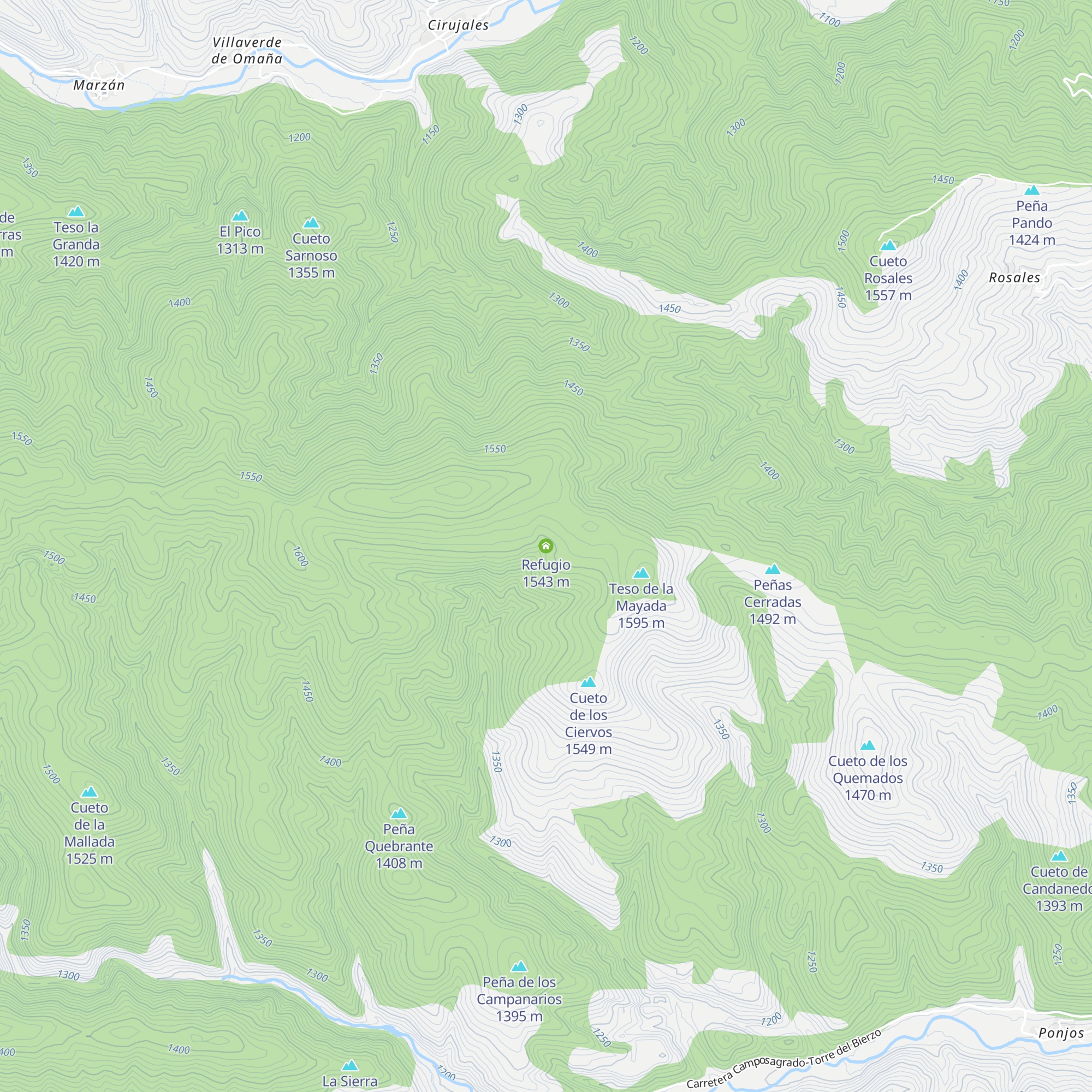Refugio map