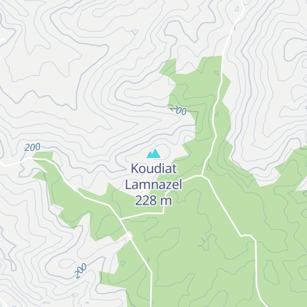 Map of Koudiat Lamnazel