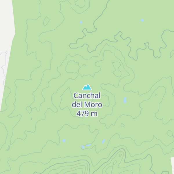 Map of Canchal del Moro