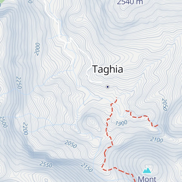 Map of Gite d'etape chez Jamal