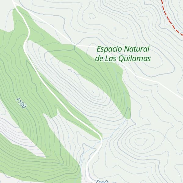 Map of Peña Redonda