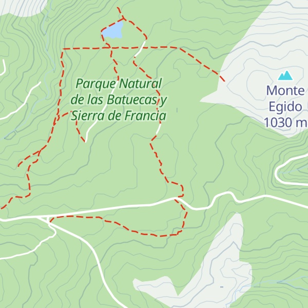 Map of Peña del Gancho