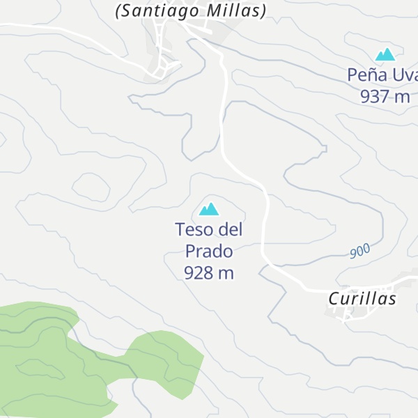Map of Teso del Prado
