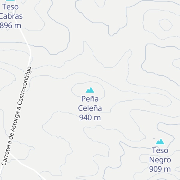 Map of Peña Celeña