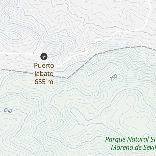 Map of Sierra del Pimpollar