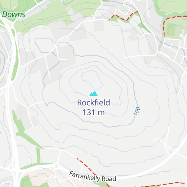 Map of Rockfield