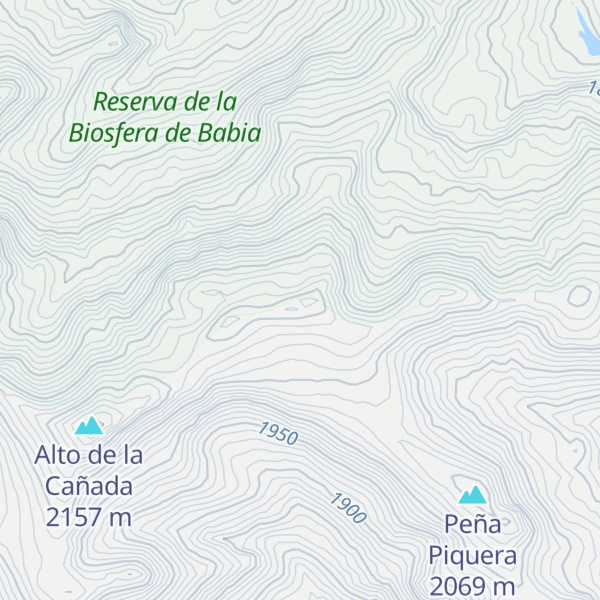 Map of Pico la Ferrera