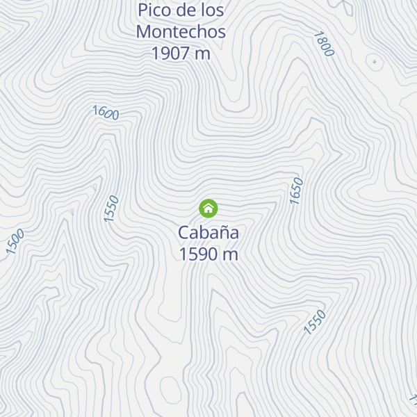 Map of Cabaña