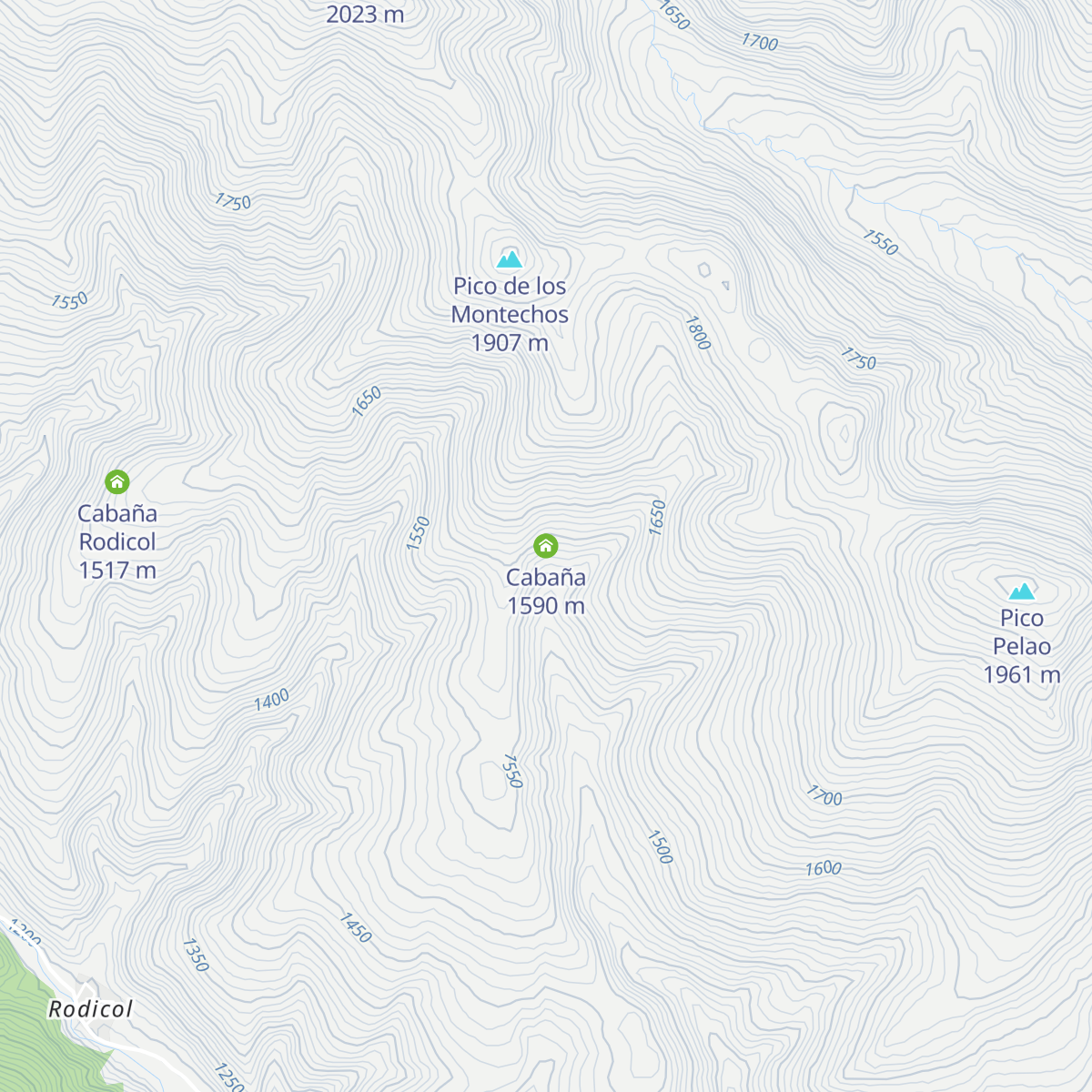 Cabaña map