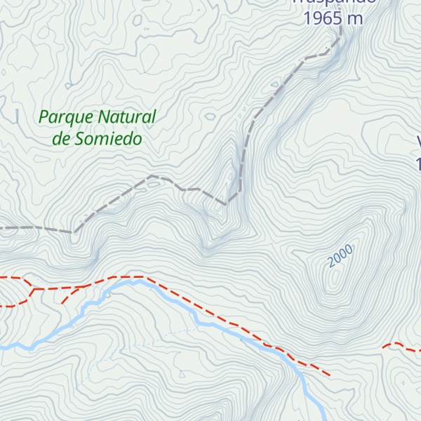 Map of Peña Calabazosa