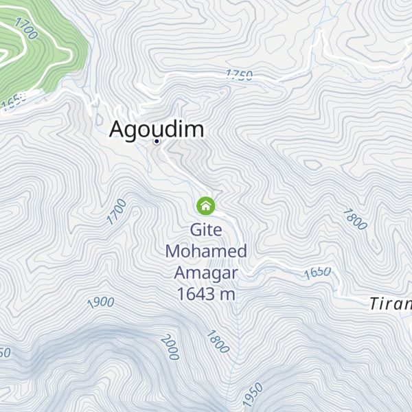 Map of Gite Mohamed Amagar