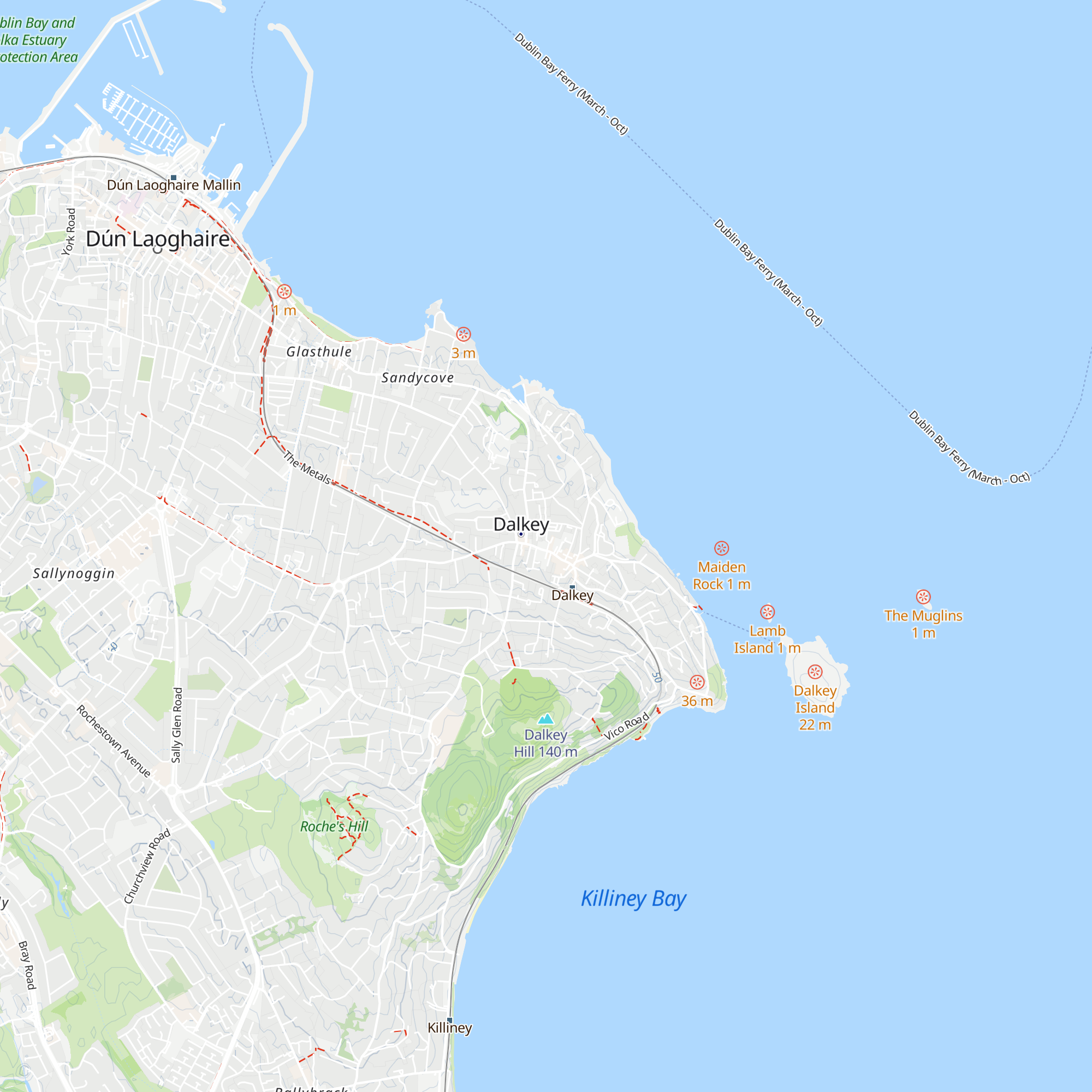 Dalkey Heritage Centre map