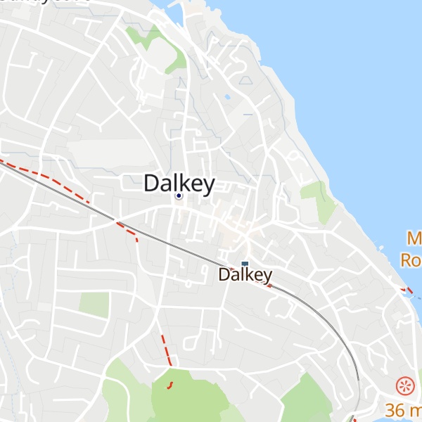 Map of Dalkey Heritage Centre