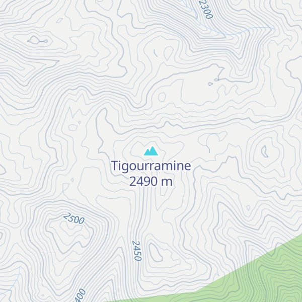 Map of Tigourramine