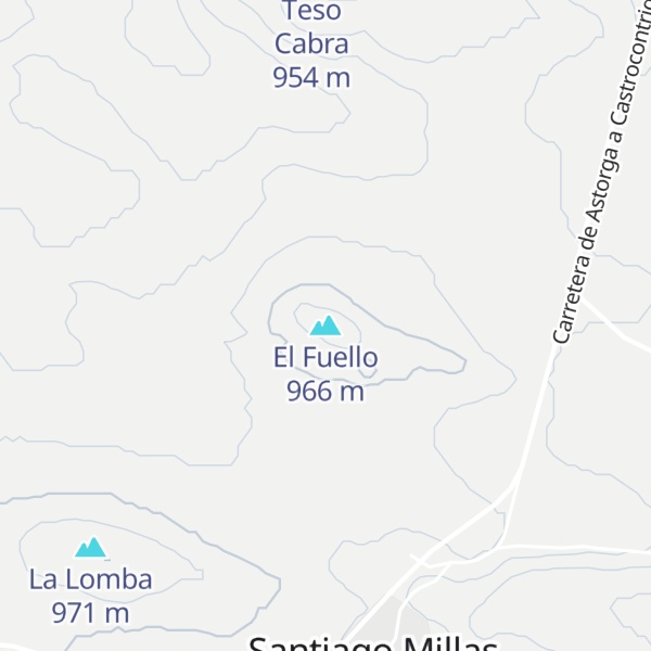 Map of El Fuello