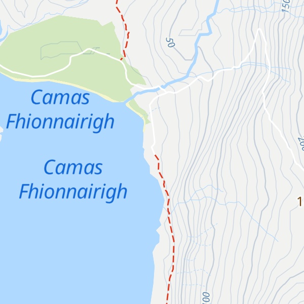 Map of Camasunary