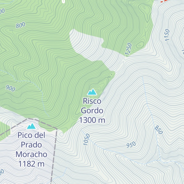 Map of Risco Gordo