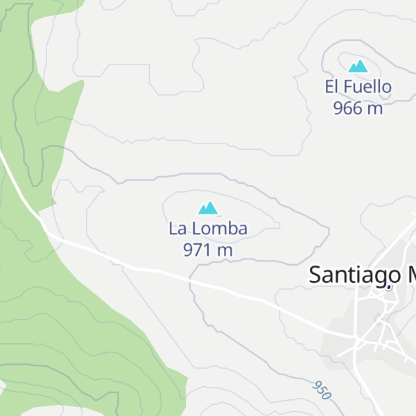 Map of La Lomba