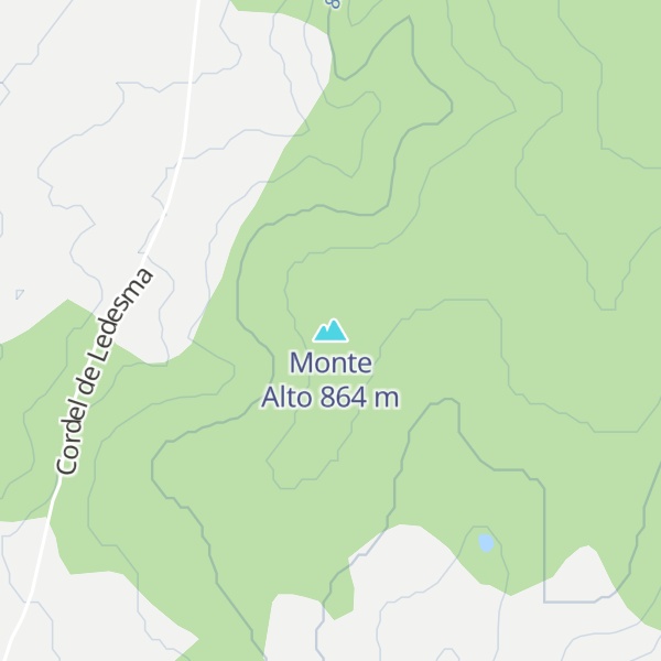 Map of Monte Alto