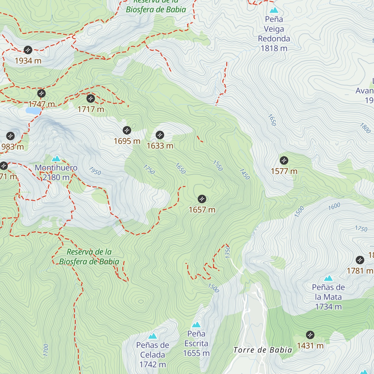Refugio Vega Tijera map