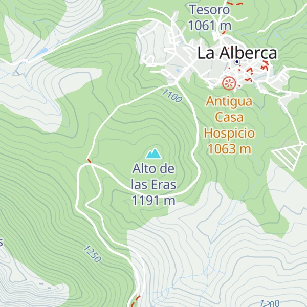 Map of Alto de las Eras