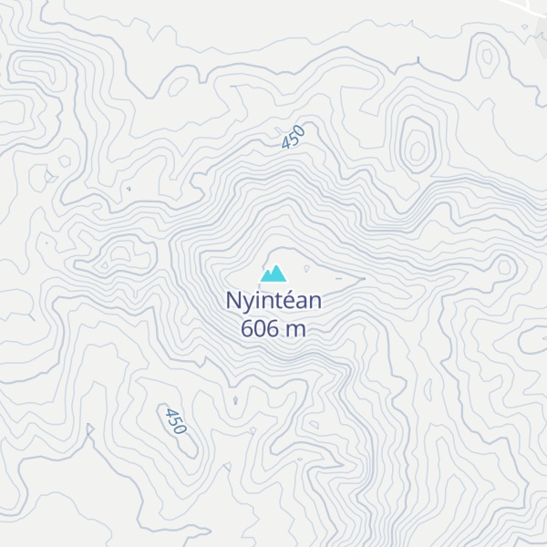 Map of Nyintéan