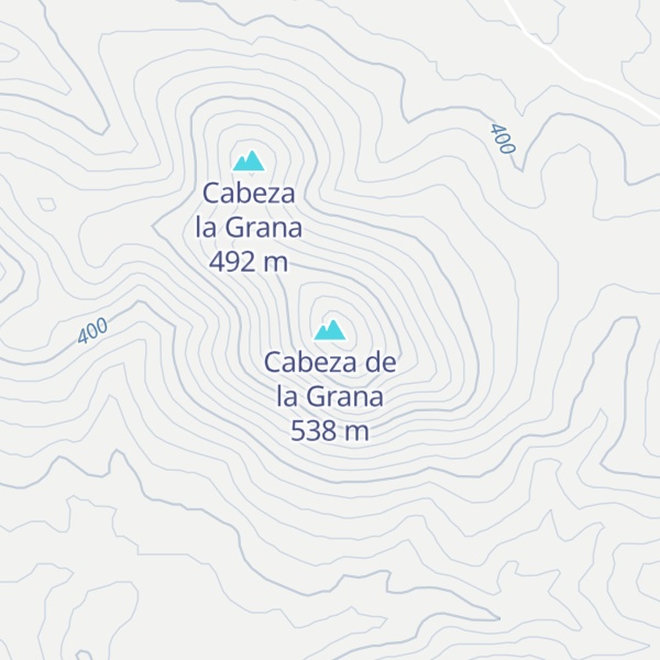 Map of Cabeza de la Grana