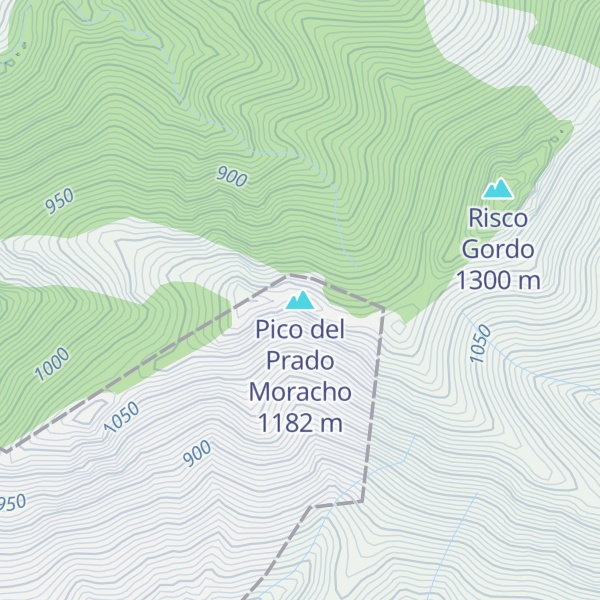 Map of Pico del Prado Moracho