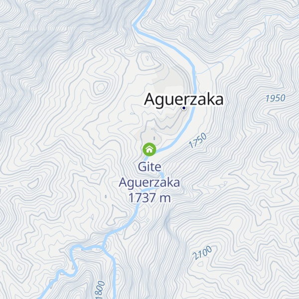 Map of Gite Aguerzaka