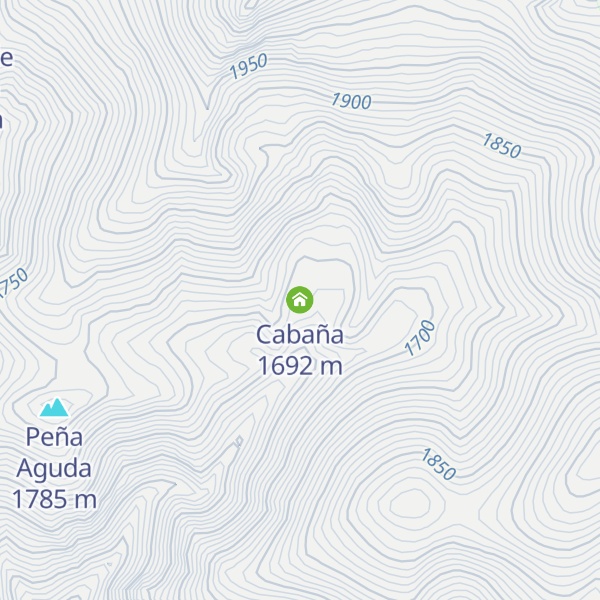 Map of Cabaña