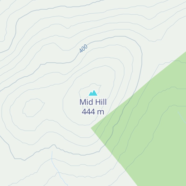 Map of Mid Hill