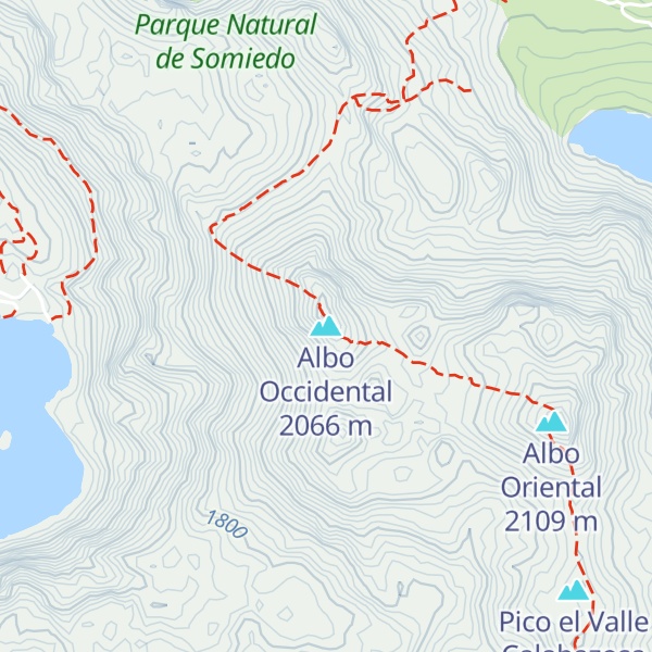 Map of Albo Occidental