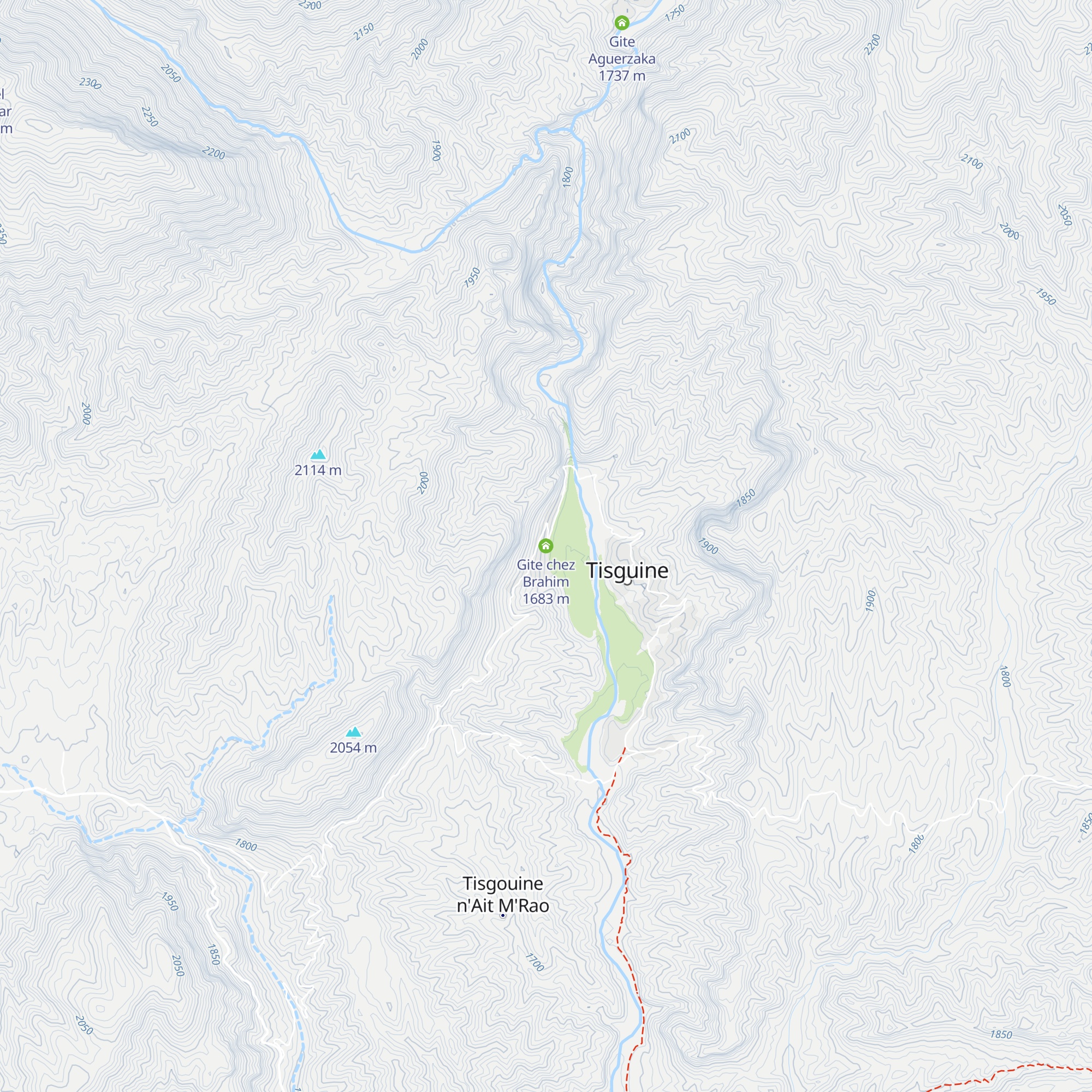 Gite chez Brahim map