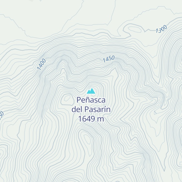 Map of Peñasca del Pasarín