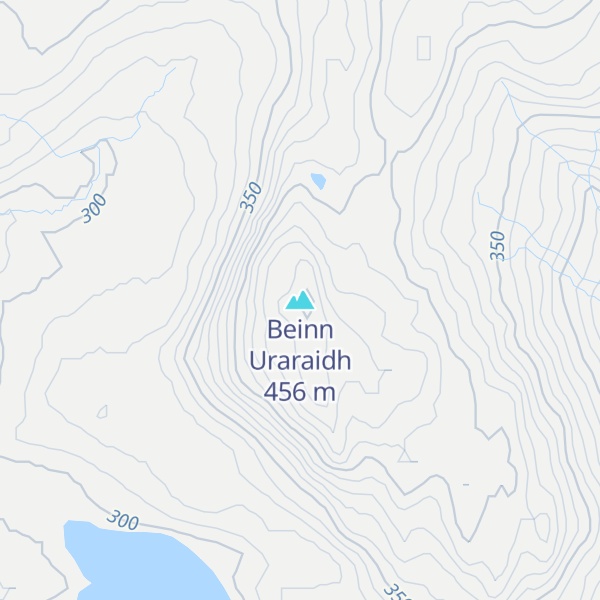 Map of Beinn Uraraidh