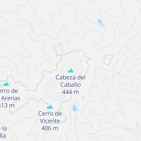 Map of Cabeza del Caballo